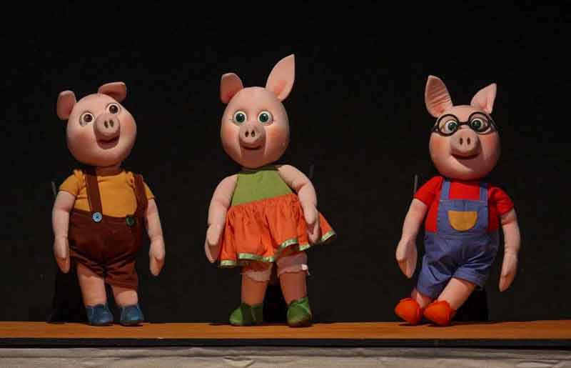 i tre porcellini